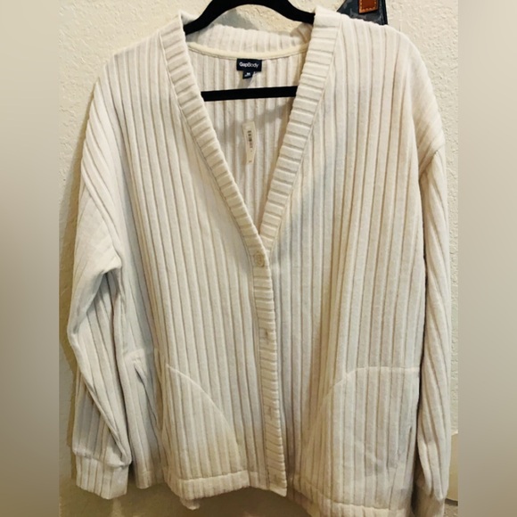 NWT Gap Cozy Ribbed PJ Cardigan - Picture 2 of 4
